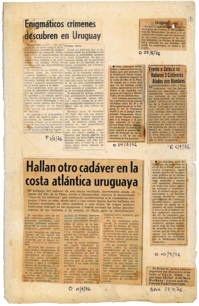 Nosotros no sabíamos