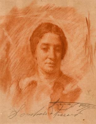 Retrato de Gina Lambroso Ferrero