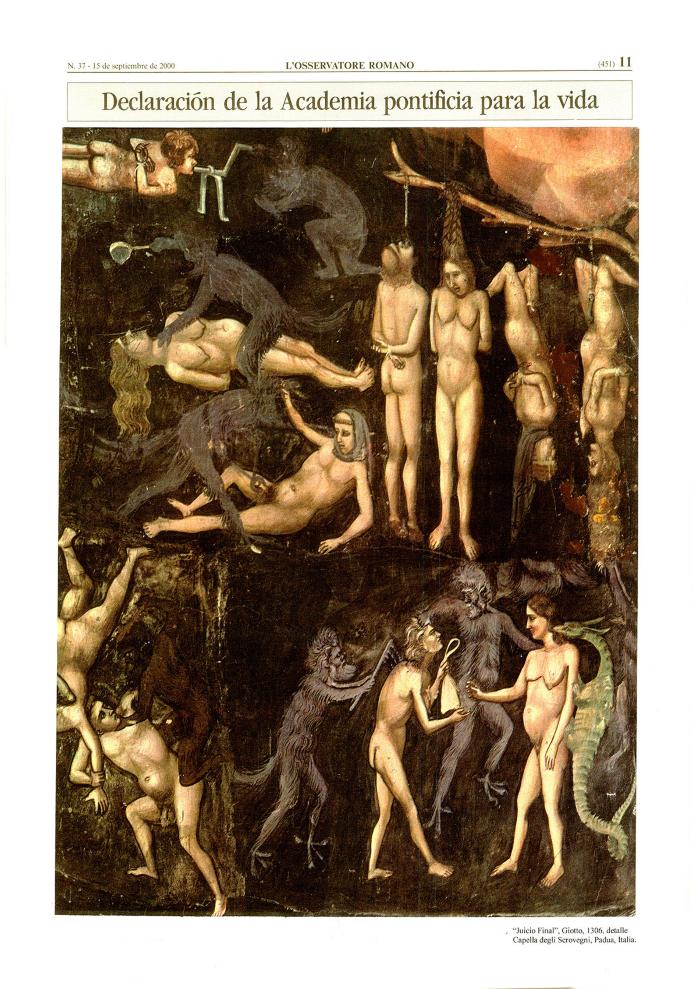 Declaración de la Academia Pontificia para la vida